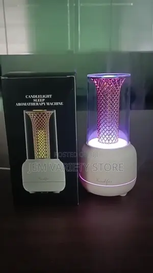 Led Aroma Diffuser Candlelight Humidifier