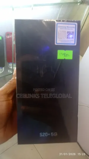New Samsung Galaxy S20+ 5G 256 GB Black