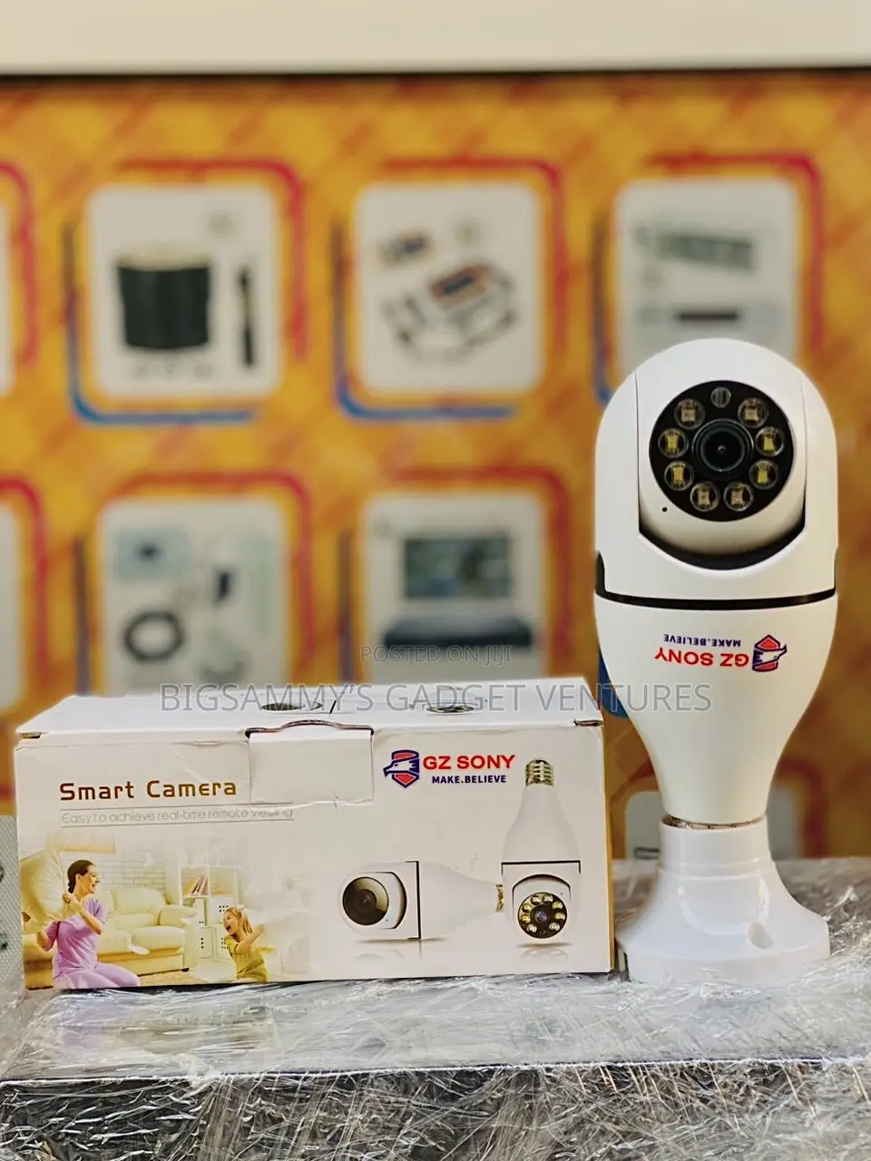 High Quality Wifi PTZ Bulb Smart Camera