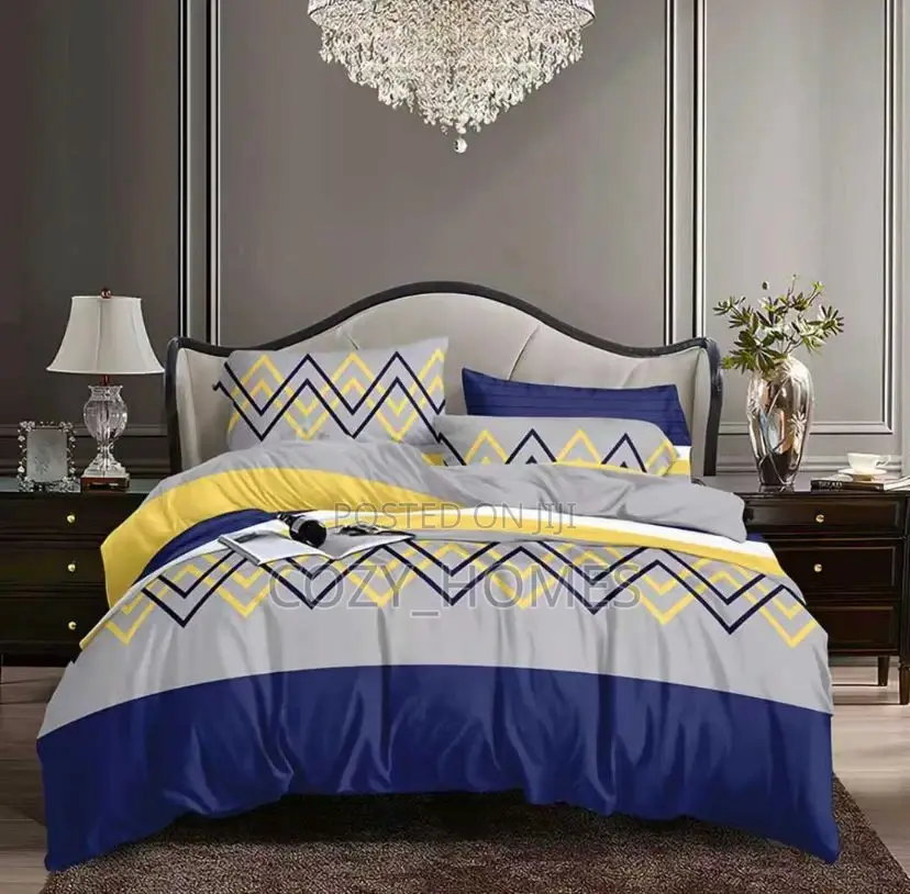 Pattern Bedsheet Duvet Set