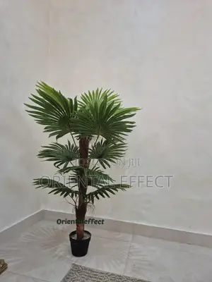 Fan Palm Artificial Plant 120cm | Realistic Indoor Decor