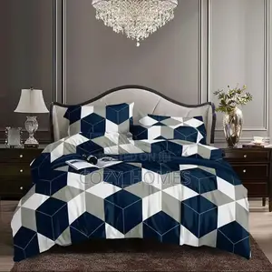Contemporary Bedsheet and Pillowcase Set (6x6)