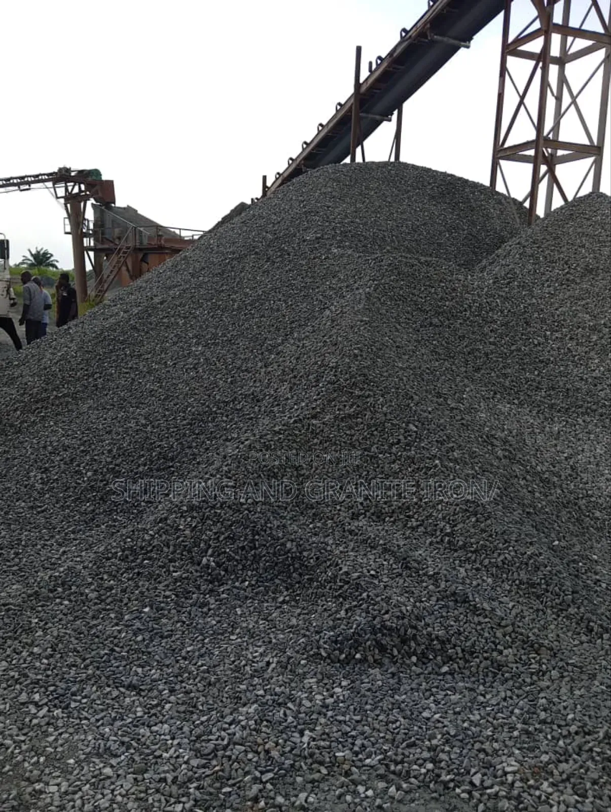 Shipping and Granite for Construction Project Use
