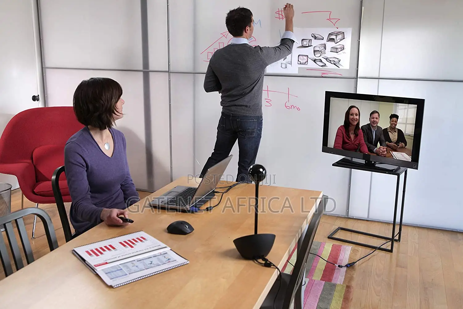 Logitech Desktop Conferencing, Full Hd 1080p for Skype, Zoom Pc/Mac