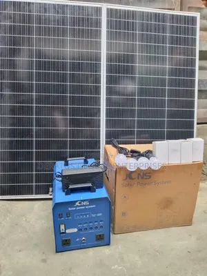 1800w High Rated Generator With 4dc Bulbs 320w Solar Panel Together