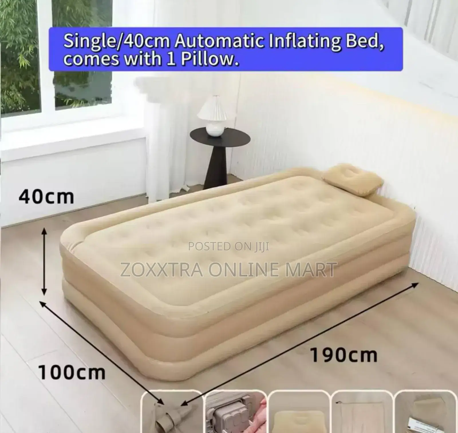 Single Inflatable Bed