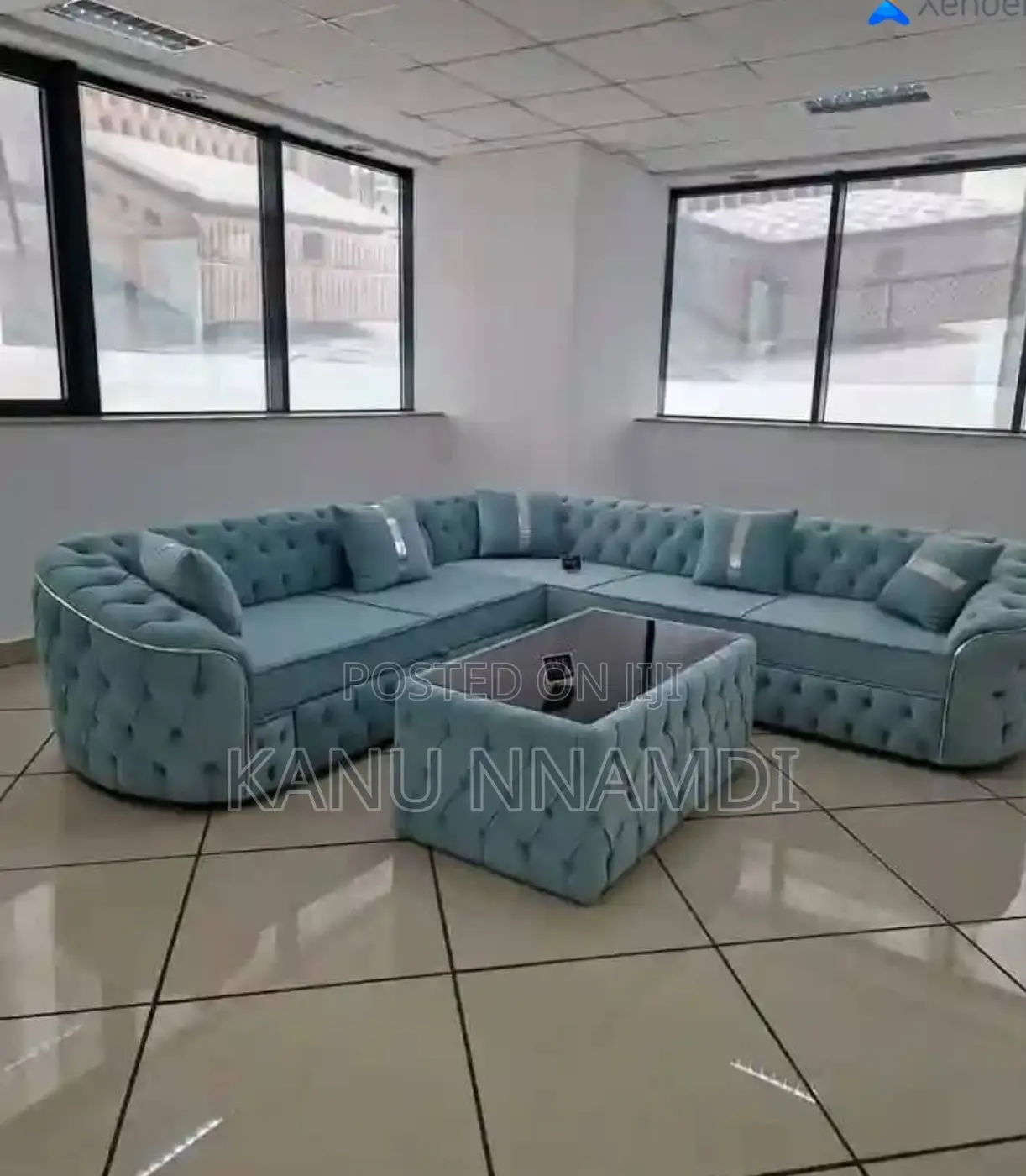 L Form Sofa  Chair With Table Available