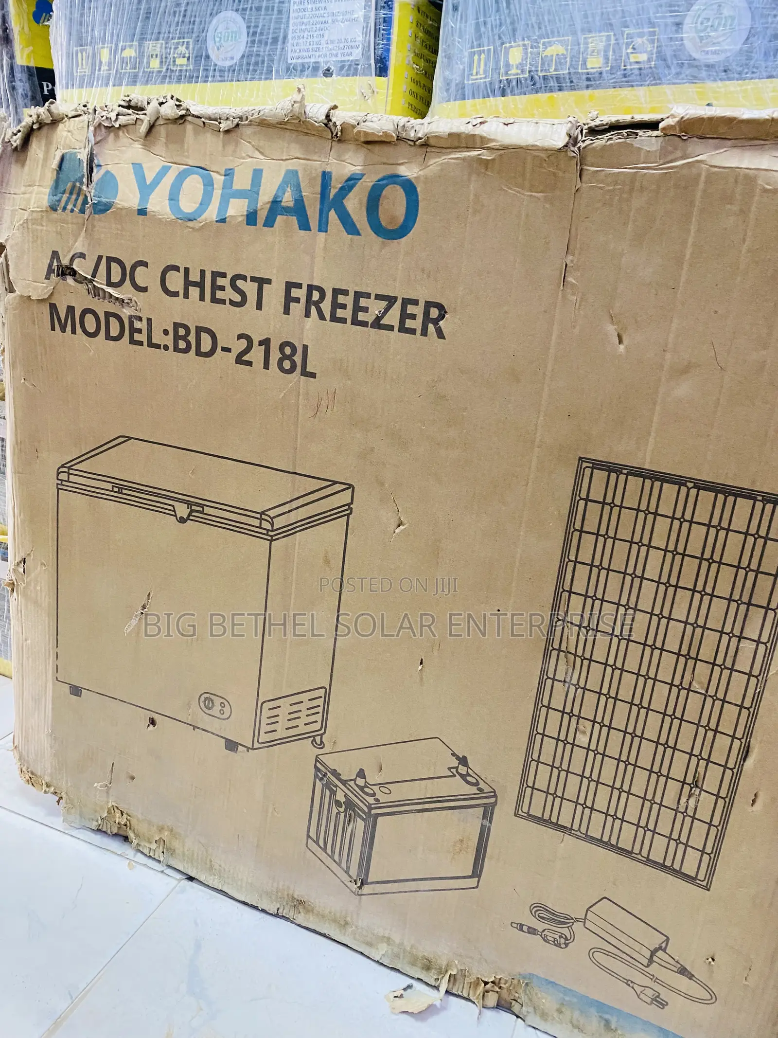 218l Solar Freezer Ac / Dc