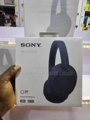 Sony Wh-Ch720n Wireless Anc Headphones 35h Battery Multipoint Bt