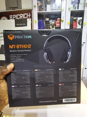 Meetion Wireless Gaming Headset Mt-Bth012 50mm 45h Battery Multi-Mode