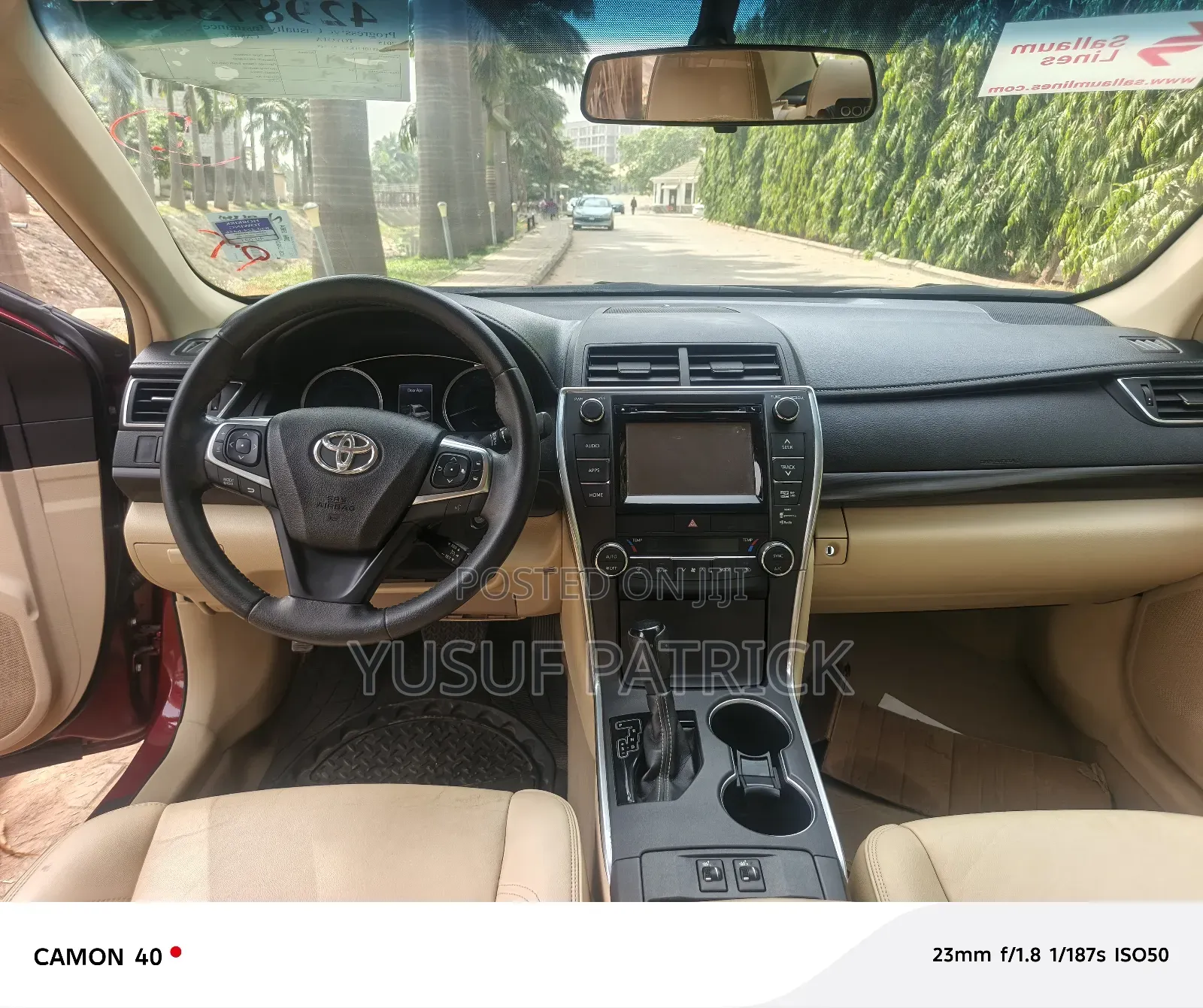Toyota Camry 2015 Red