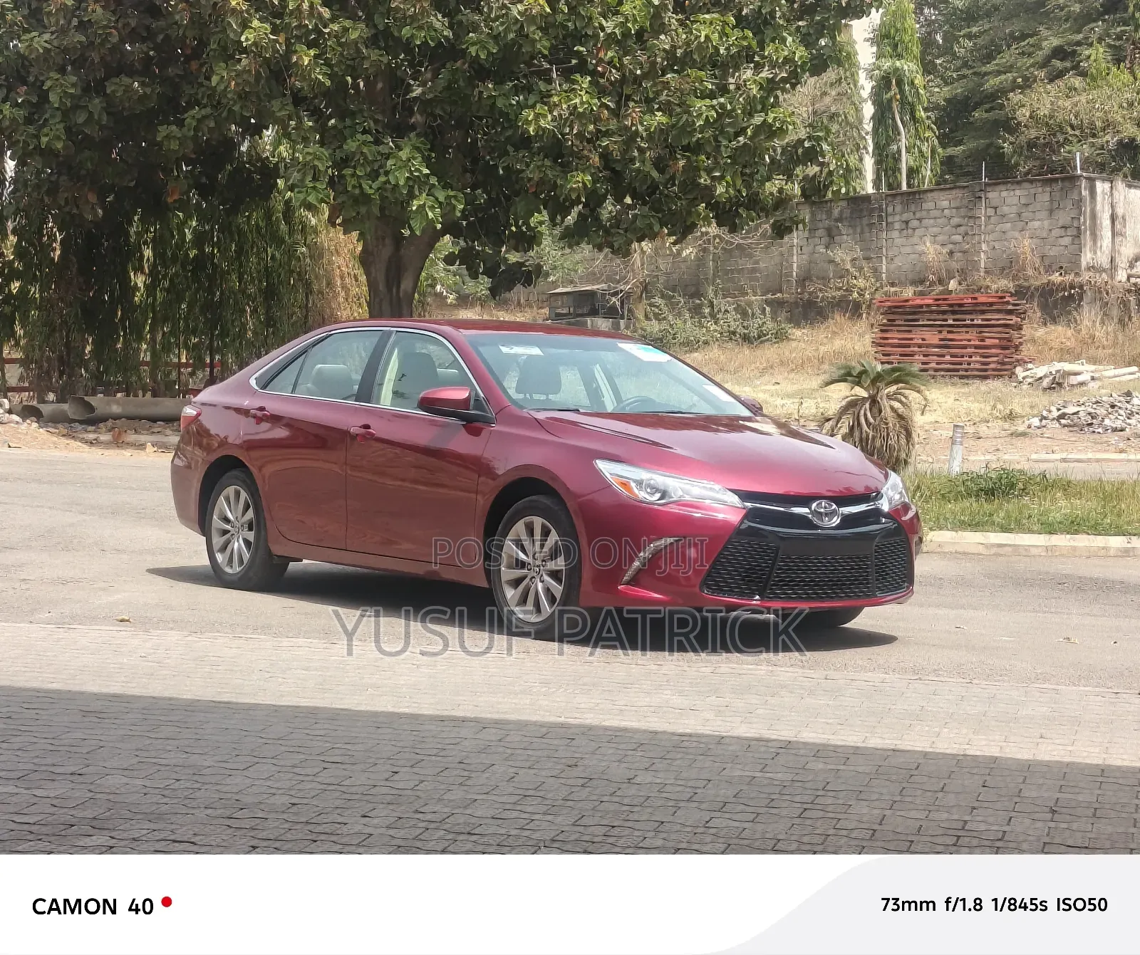 Toyota Camry 2015 Red