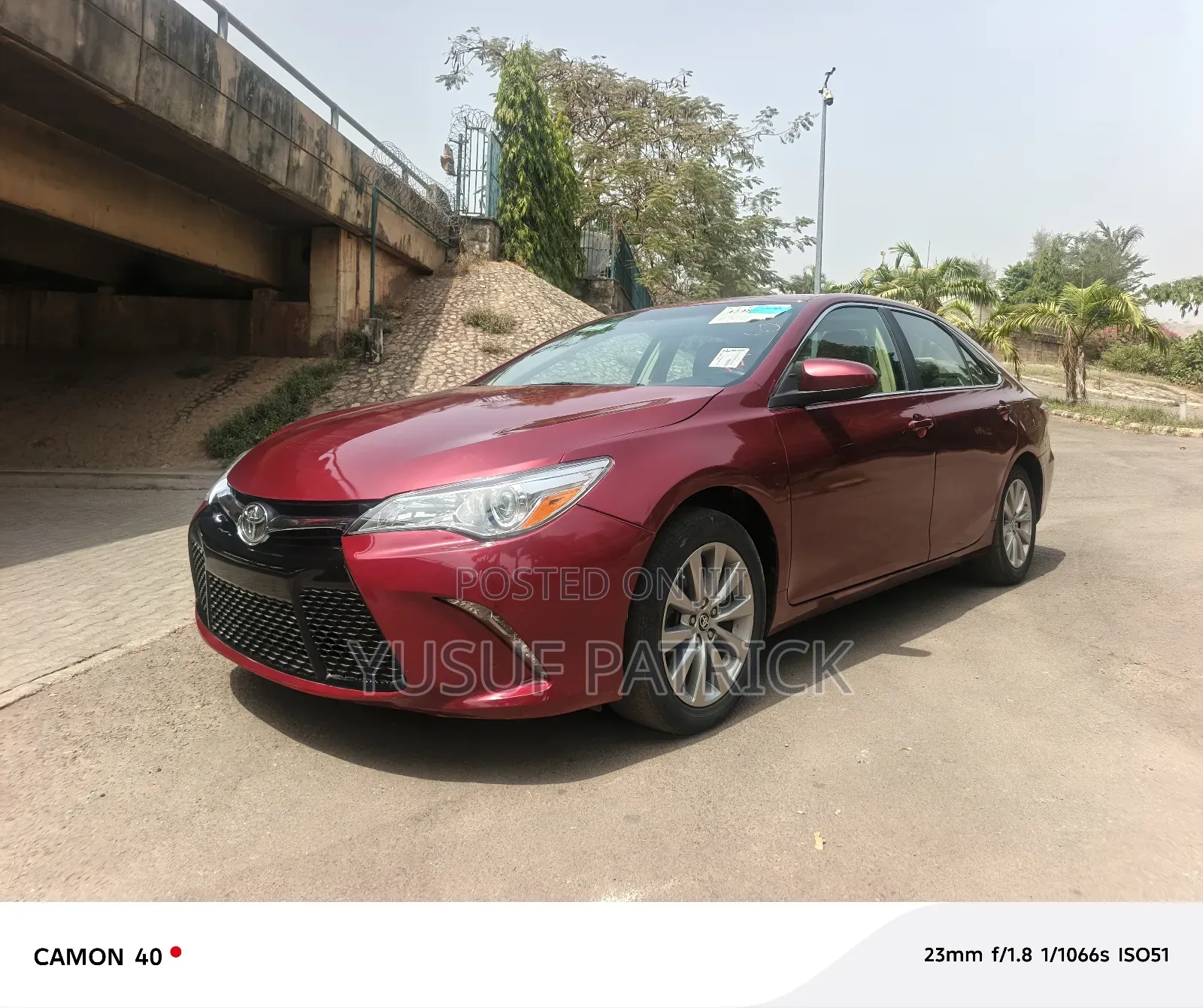 Toyota Camry 2015 Red