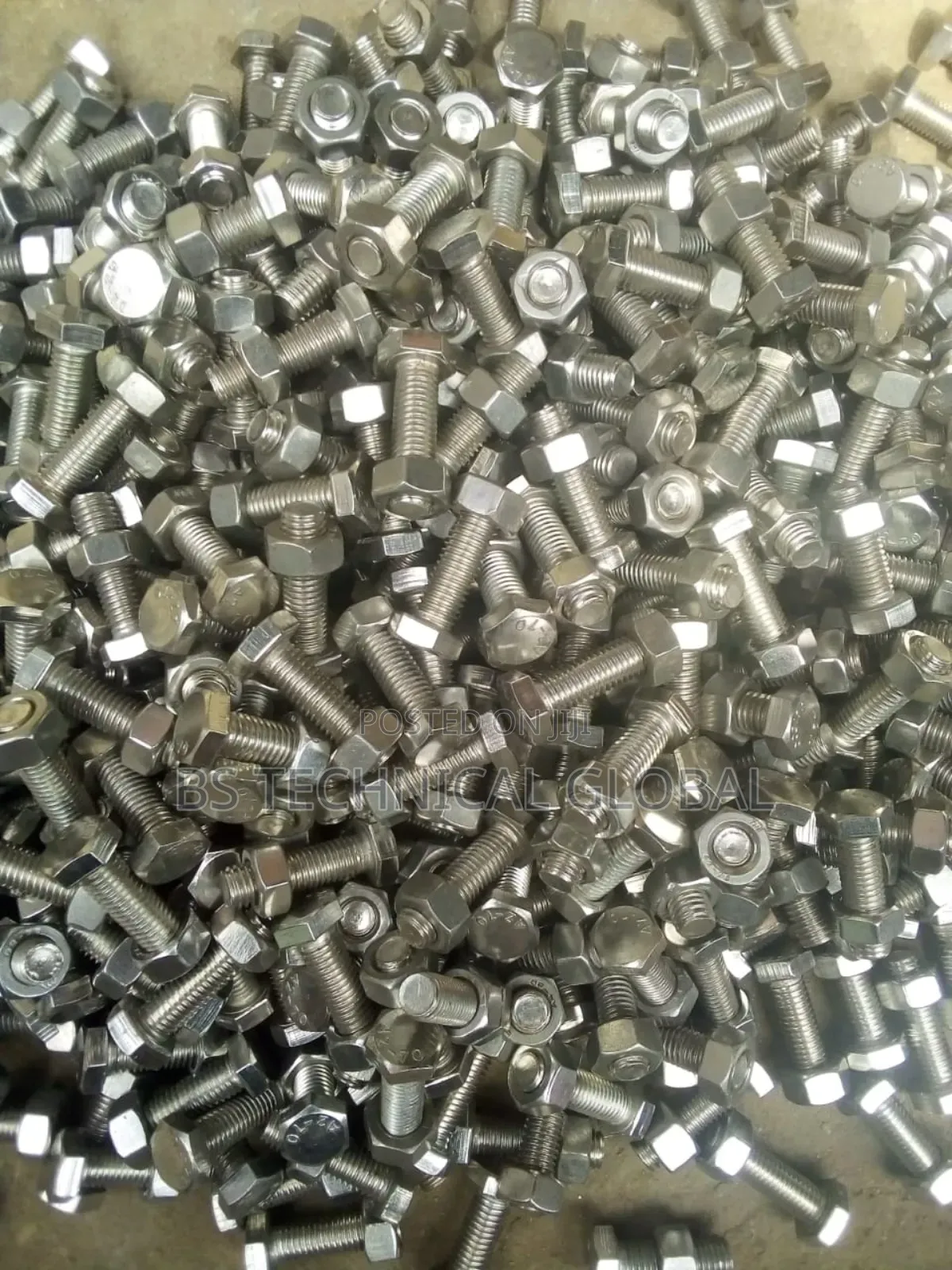 M16*50 Bolt And Nut Stainless Steel
