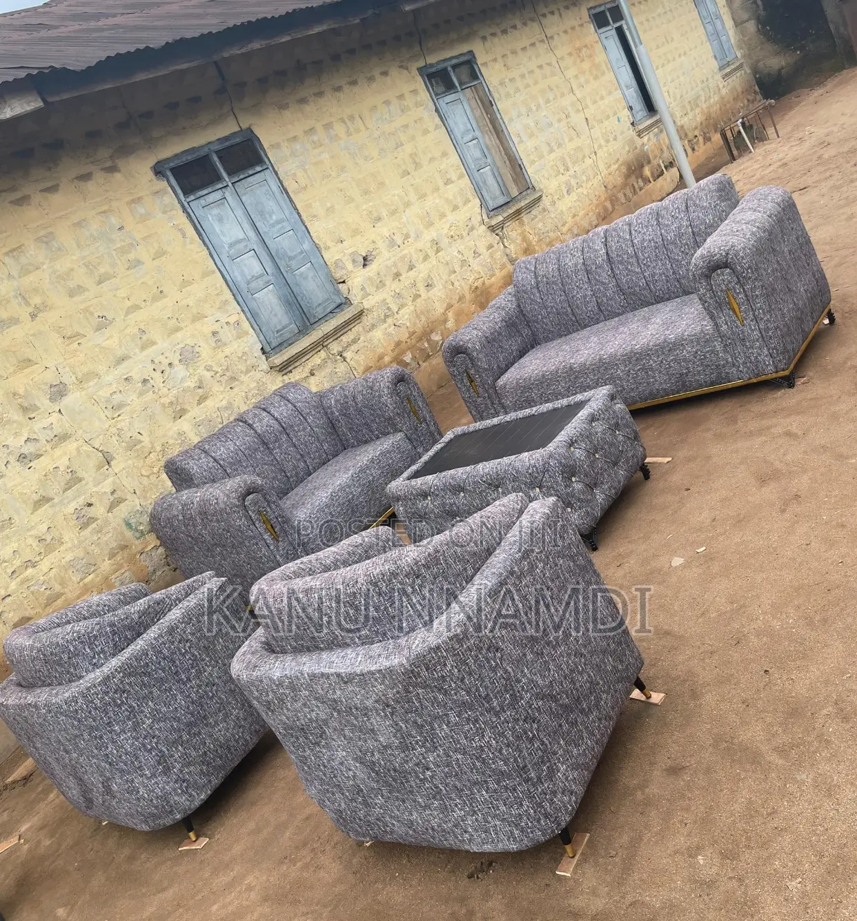 Complete Set Of Chairs With Pillows