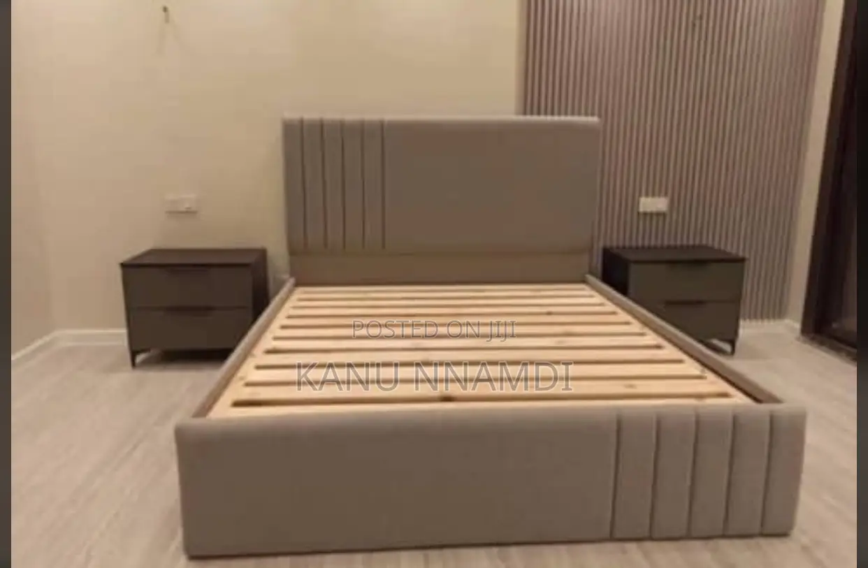 6by6 Bed Frame With Two Bedside And Foot Rests
