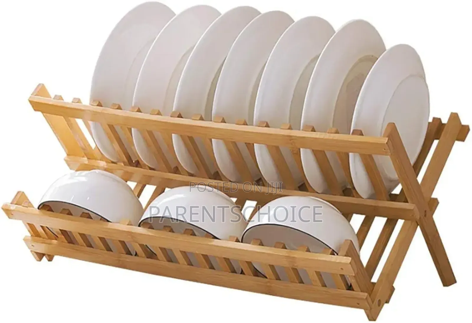 Solid Wood Drain Dish Rack Kitchen Storage Storage Rack