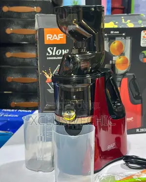 Raf Slow Juicer With Juice Extractor - 250 Watts With Free Nano Sponge