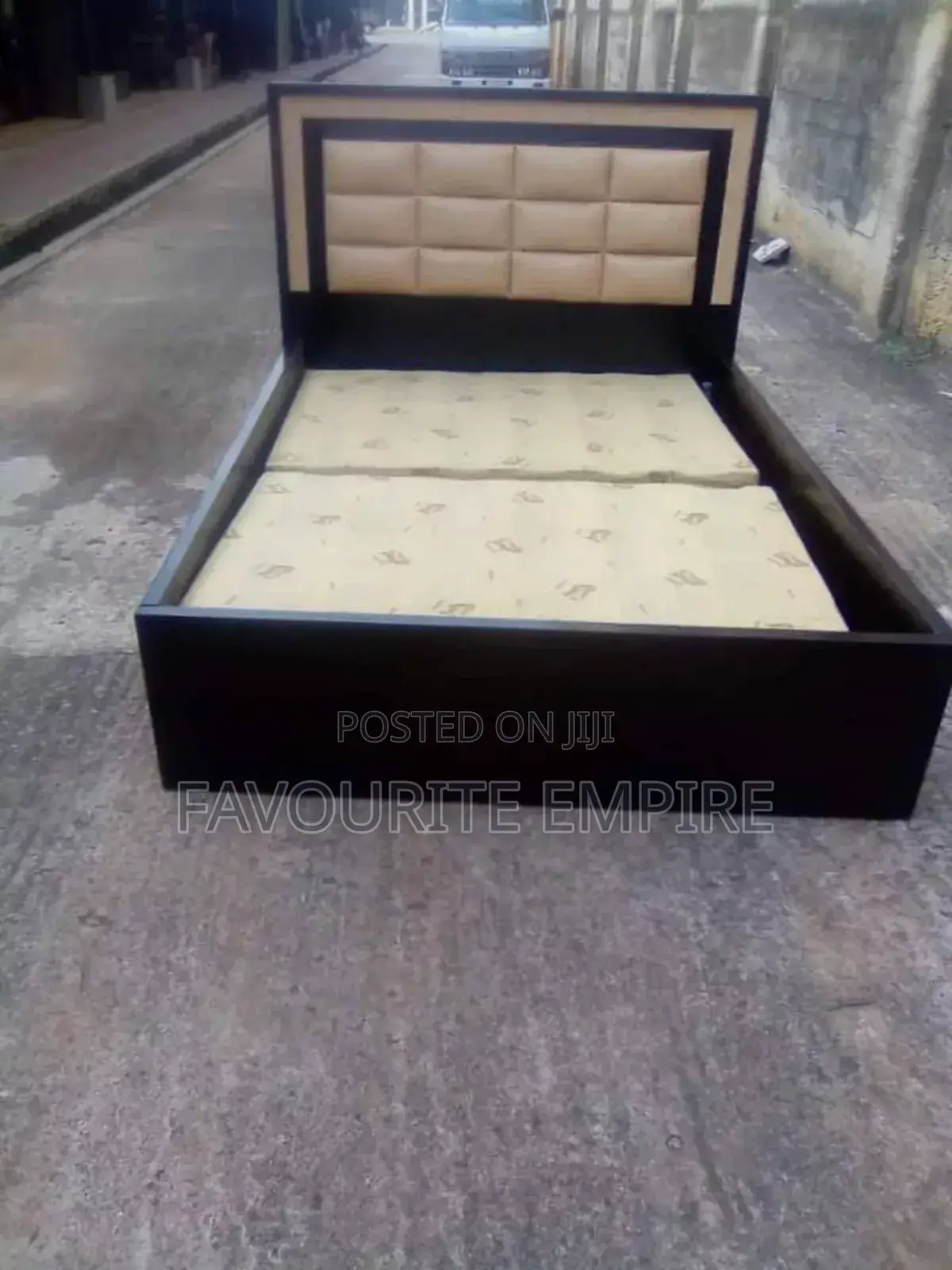 Neatly Made Bedframe