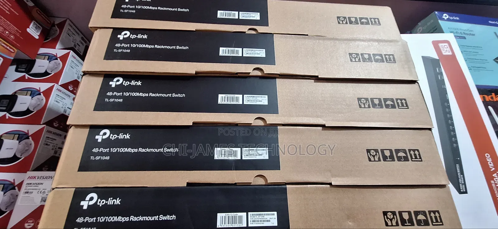 Tp-Link 48 Port 10/100mbps Rackmount Switch