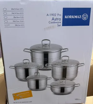 Korkmaz Astra Turkey Cookware Pot Set