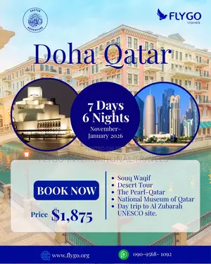 Easter 2026 Qatar Tour – Doha Souq Waqif ₦3m