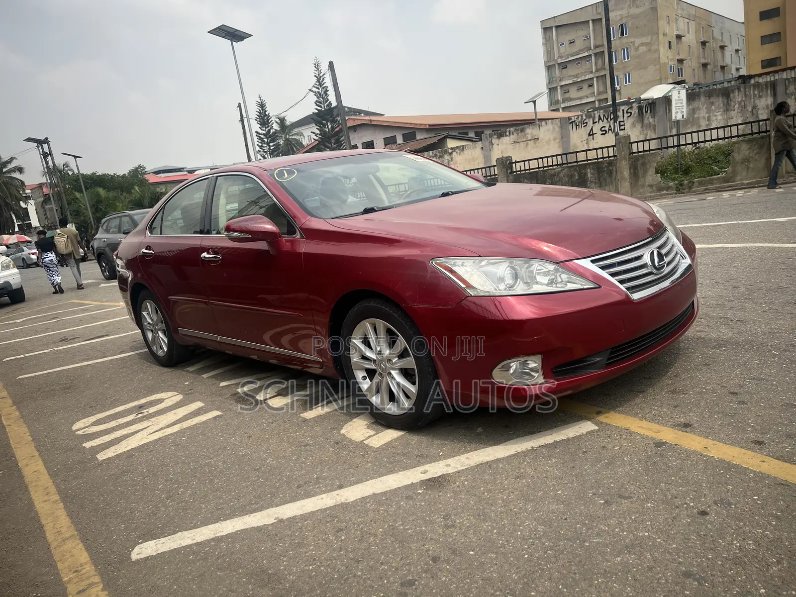 Lexus ES 350 2011 Red
