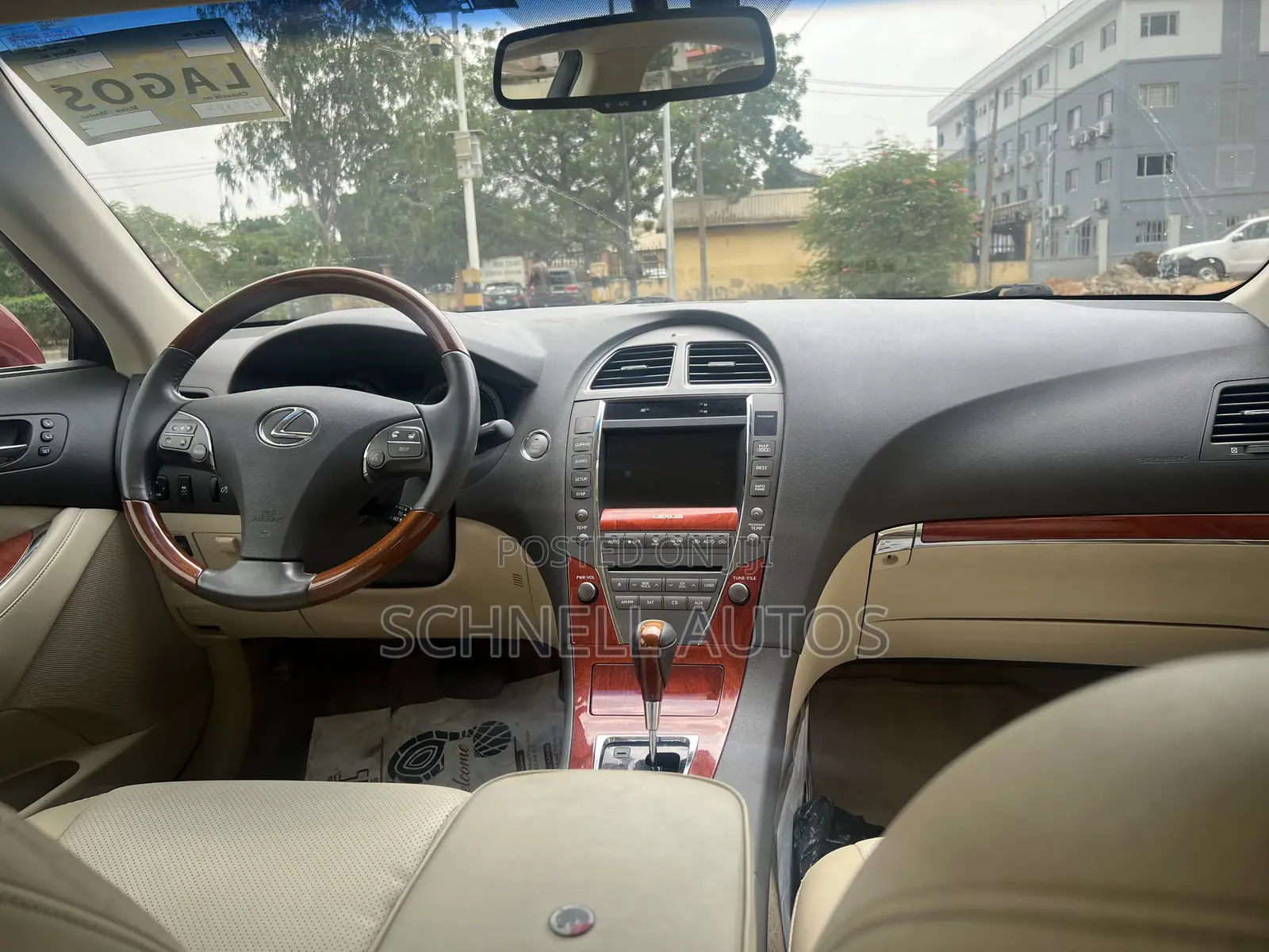 Lexus ES 350 2011 Red