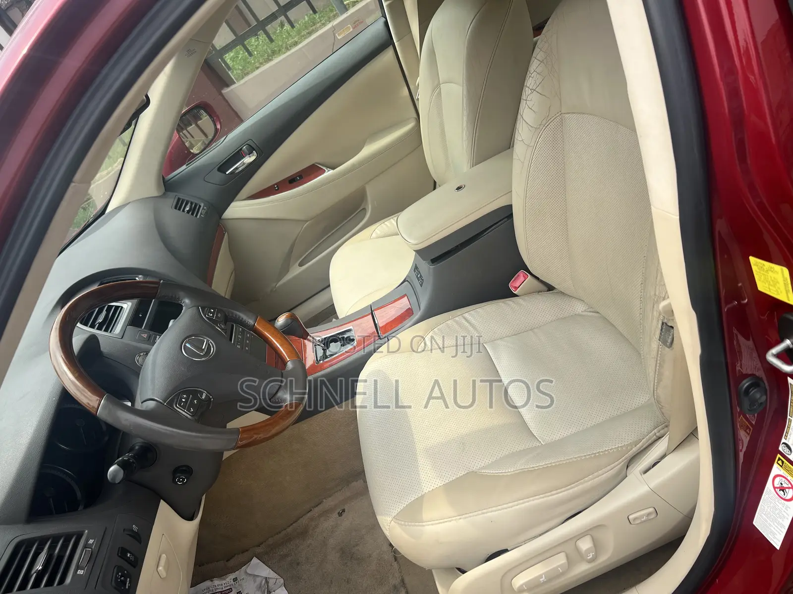 Lexus ES 350 2011 Red