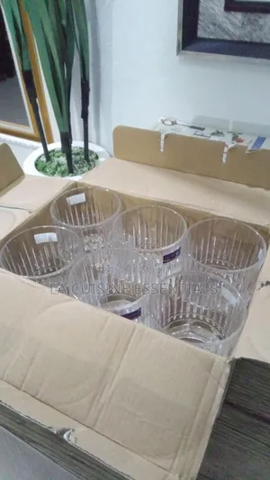 Glass Whiskey Glass Set of 6