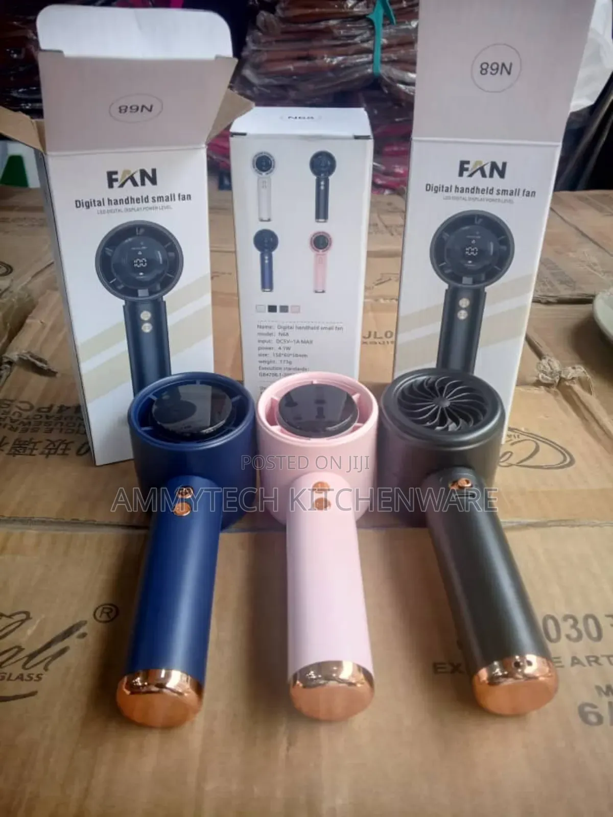 Digital Handheld Small Fan