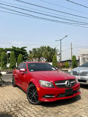 Mercedes-Benz C300 Sport Sedan AWD (3.0L 6cyl 7A) 2009 Red