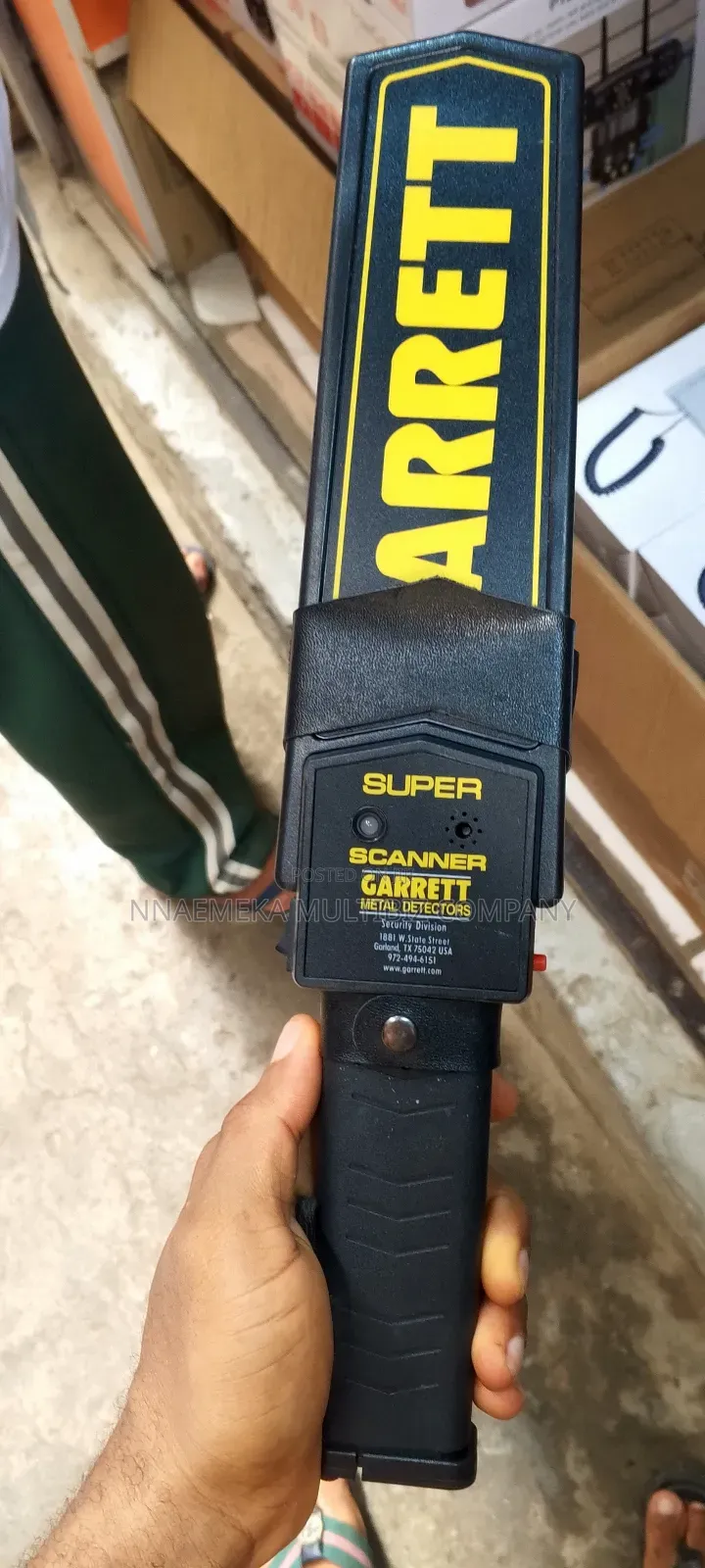 Scanner Garrett