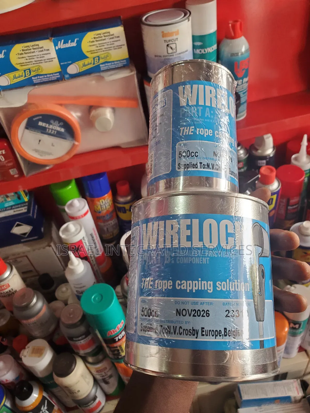 Wirelock Rope Capping Kit a B Set