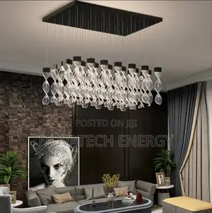 Rectangular Luxury Flush Dropping Chandelier,Led