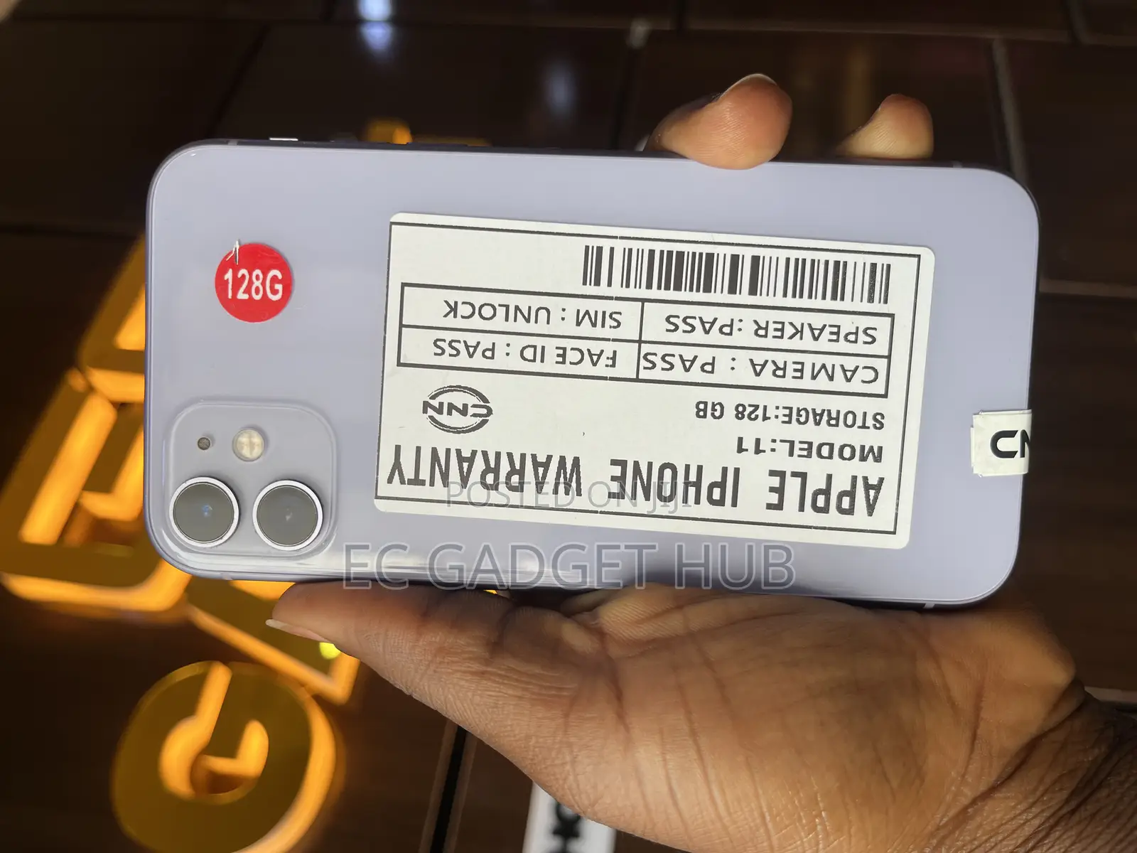 Apple iPhone 11 128 GB Purple