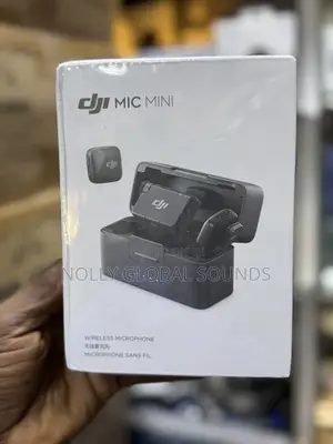 Dji Mic Mini (2 Tx+1 Rx + Charging Case) Wireless Lavalier Microphone