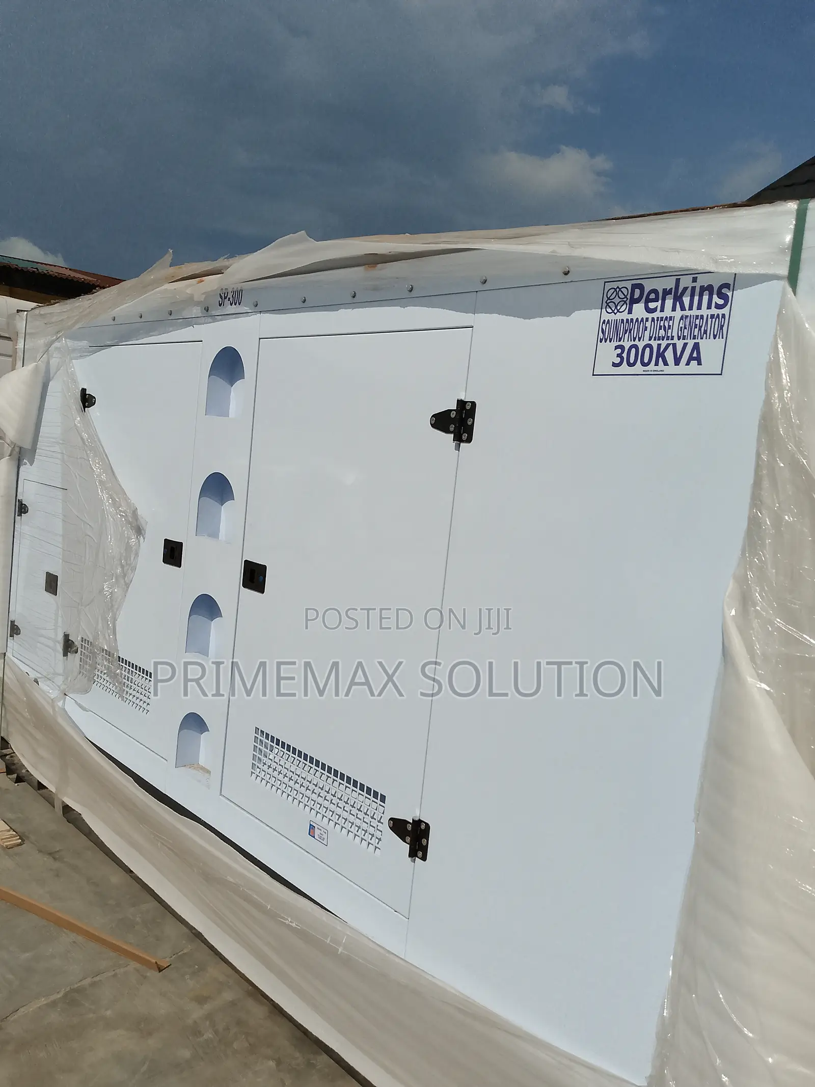 Emergency Backup: Perkins 300kva Diesel Generator