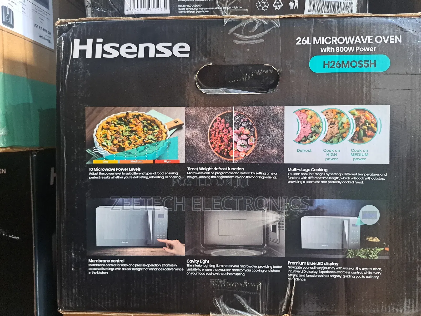Hisense 20l Microwave Oven, Model H20mows14.