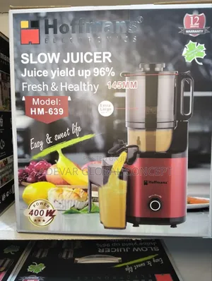 Hoffmans Slow Juicer - Fresh Healthy
