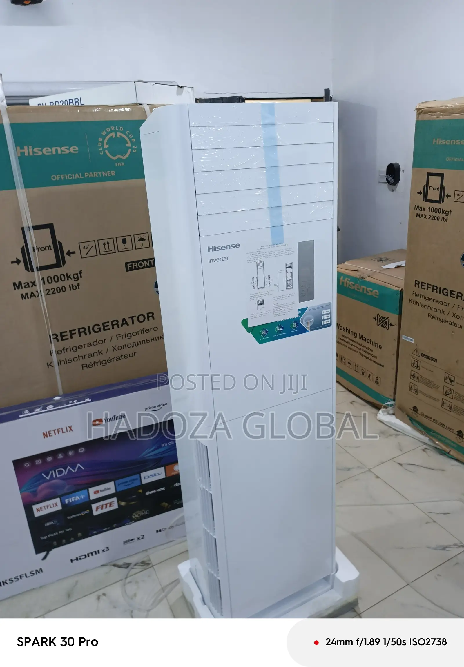 Hisense 3.0 Horse Power Inverter Standing Ac