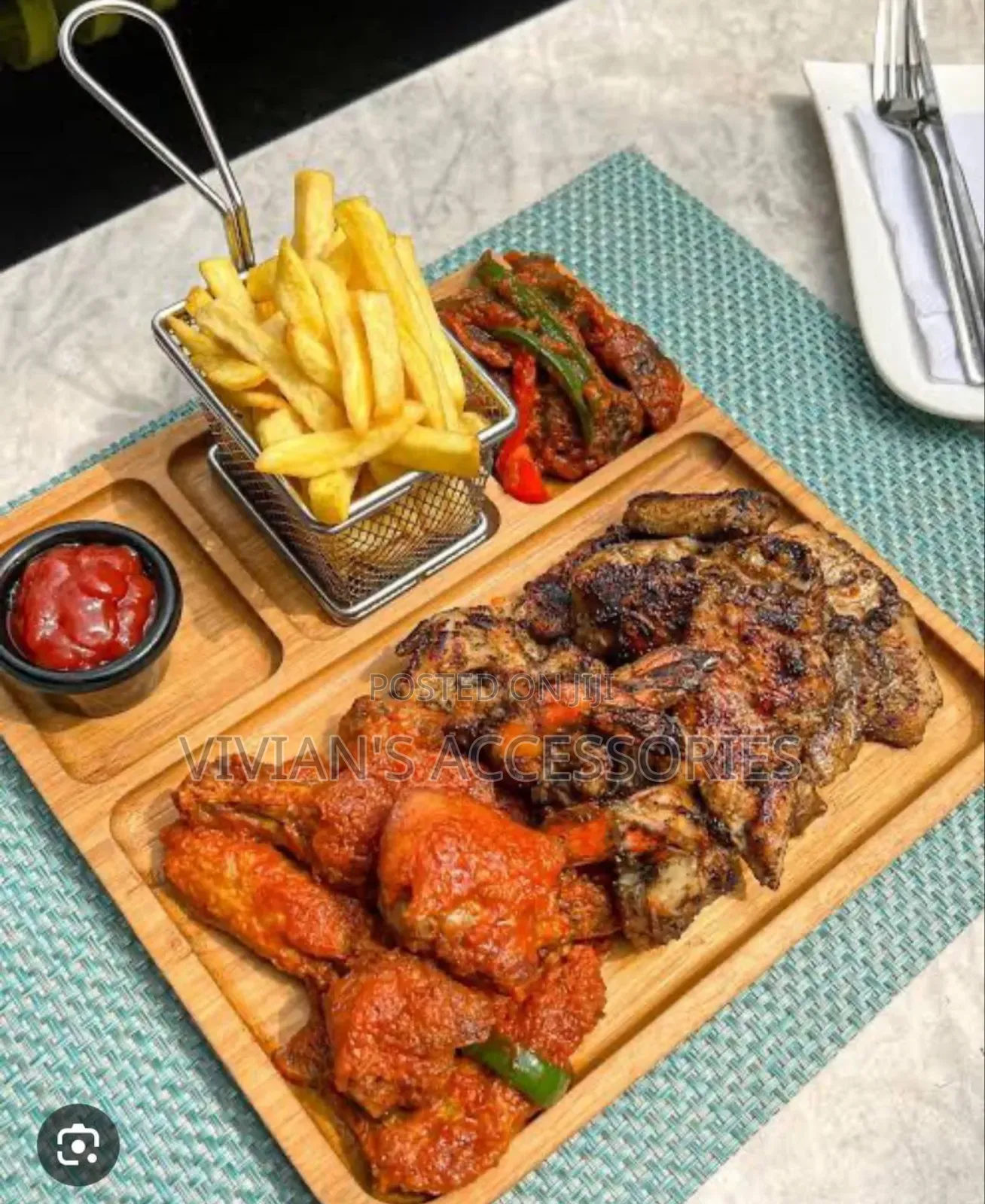 Wooden Partition Flat Plate 