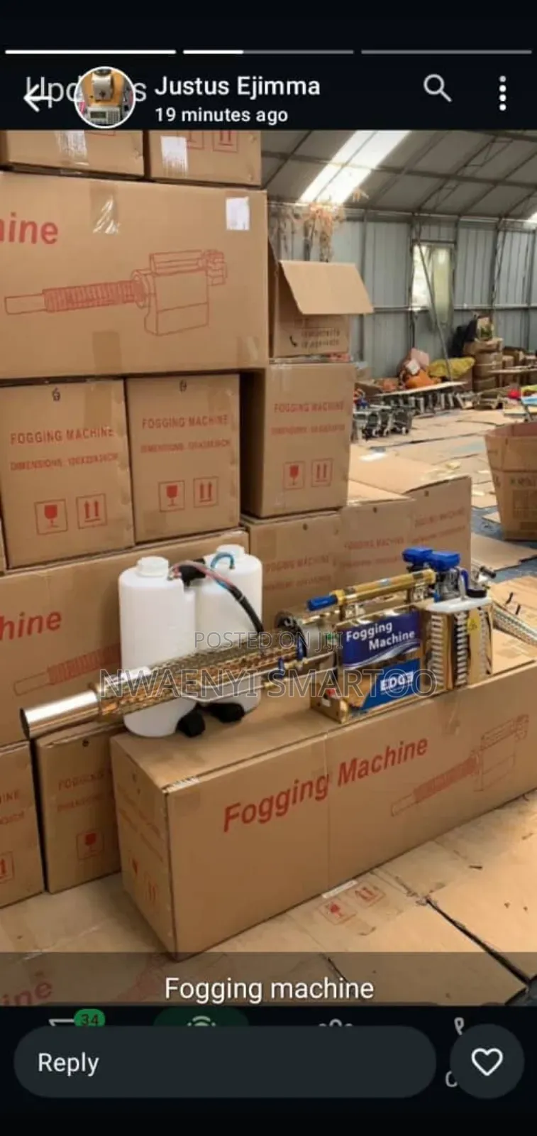 Fogging Machine Original