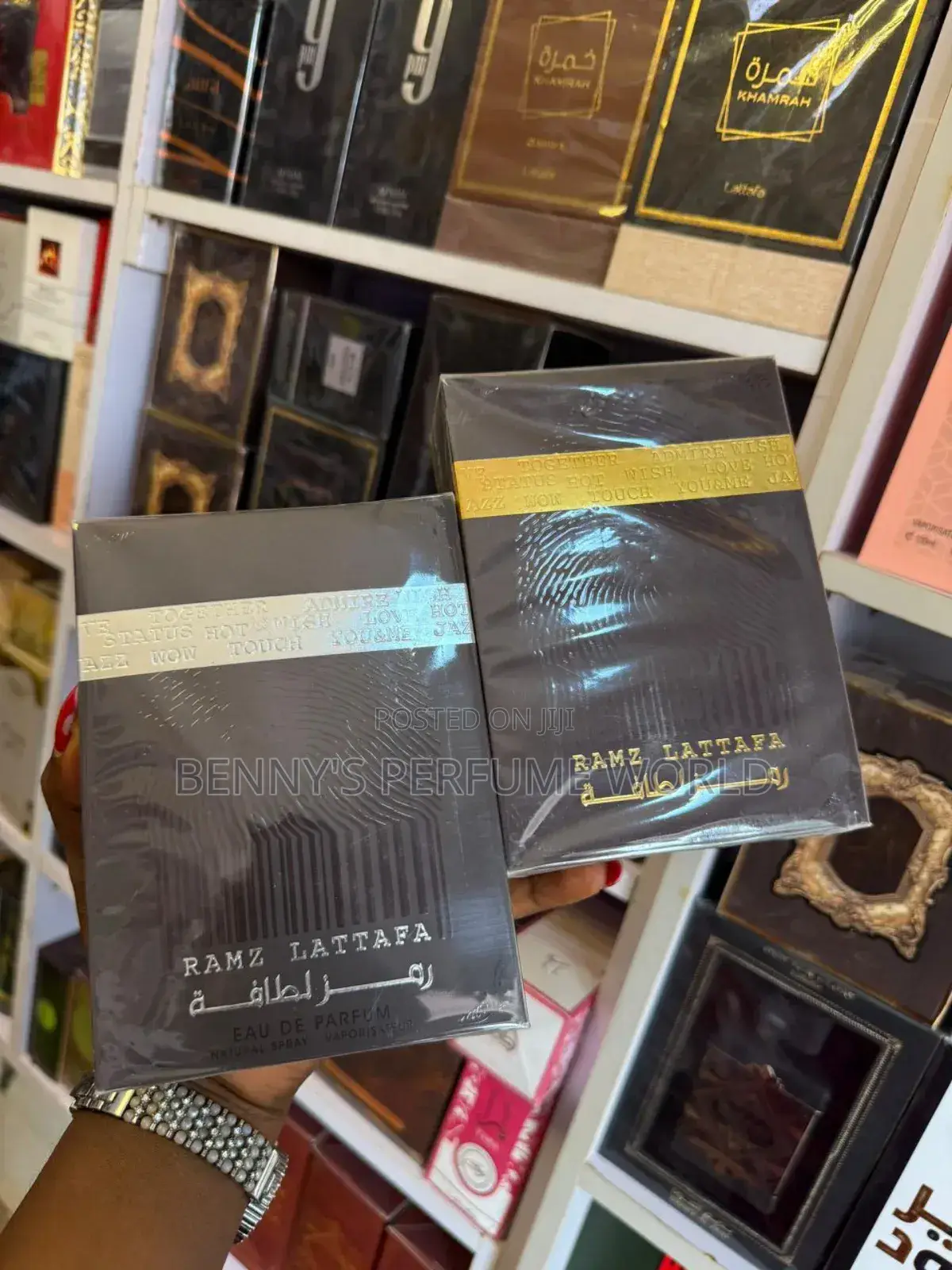 Ramz Perfume Silver and Gold