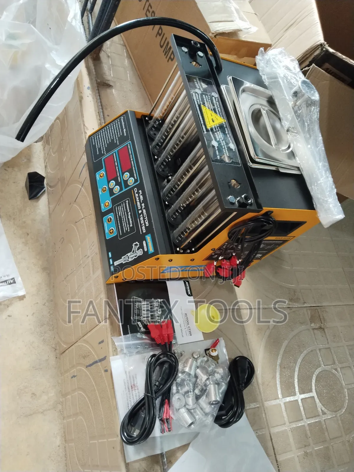 Fuel Injector Cleaner and Tester.