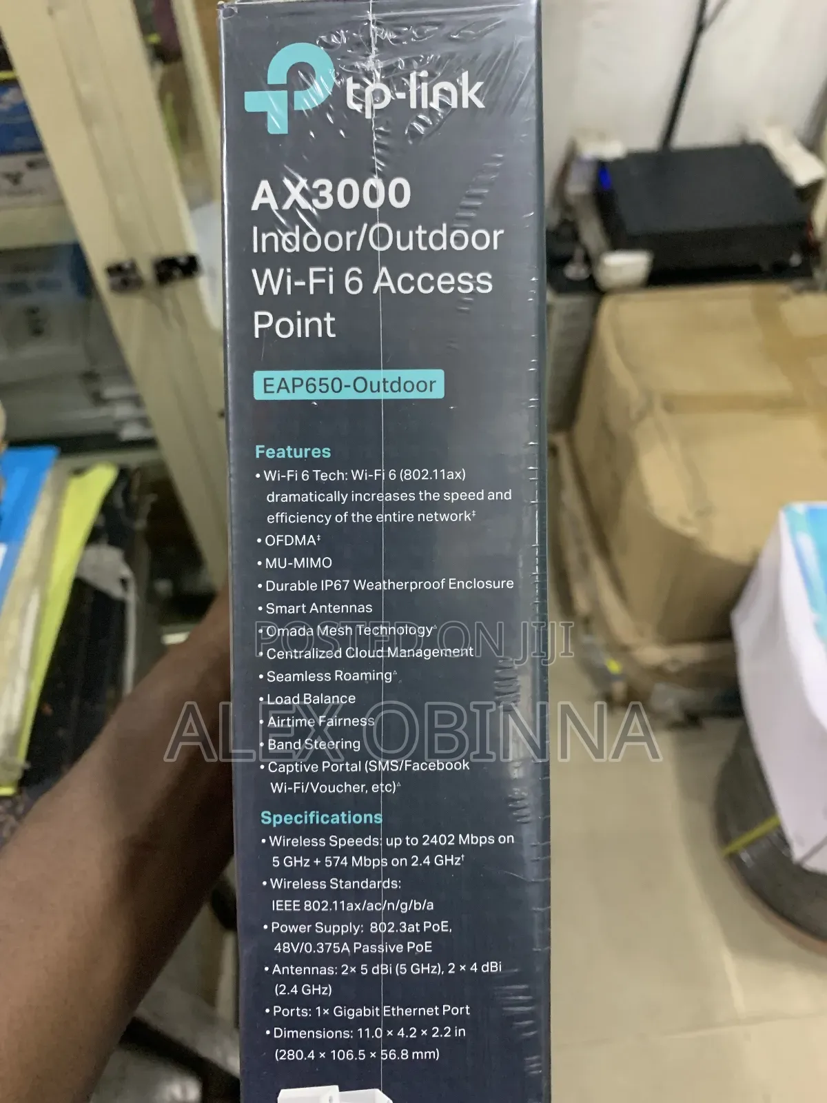 Tp-Link Ax3000 Outdoor/Indoor Access Point