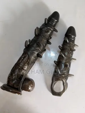 10 Inches Spike Penis Sleeve Black