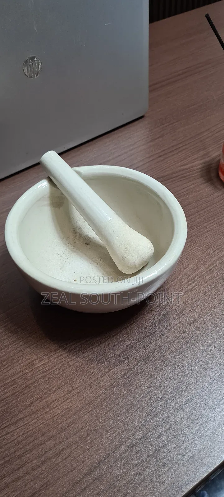Stoneware Morta and Pestle
