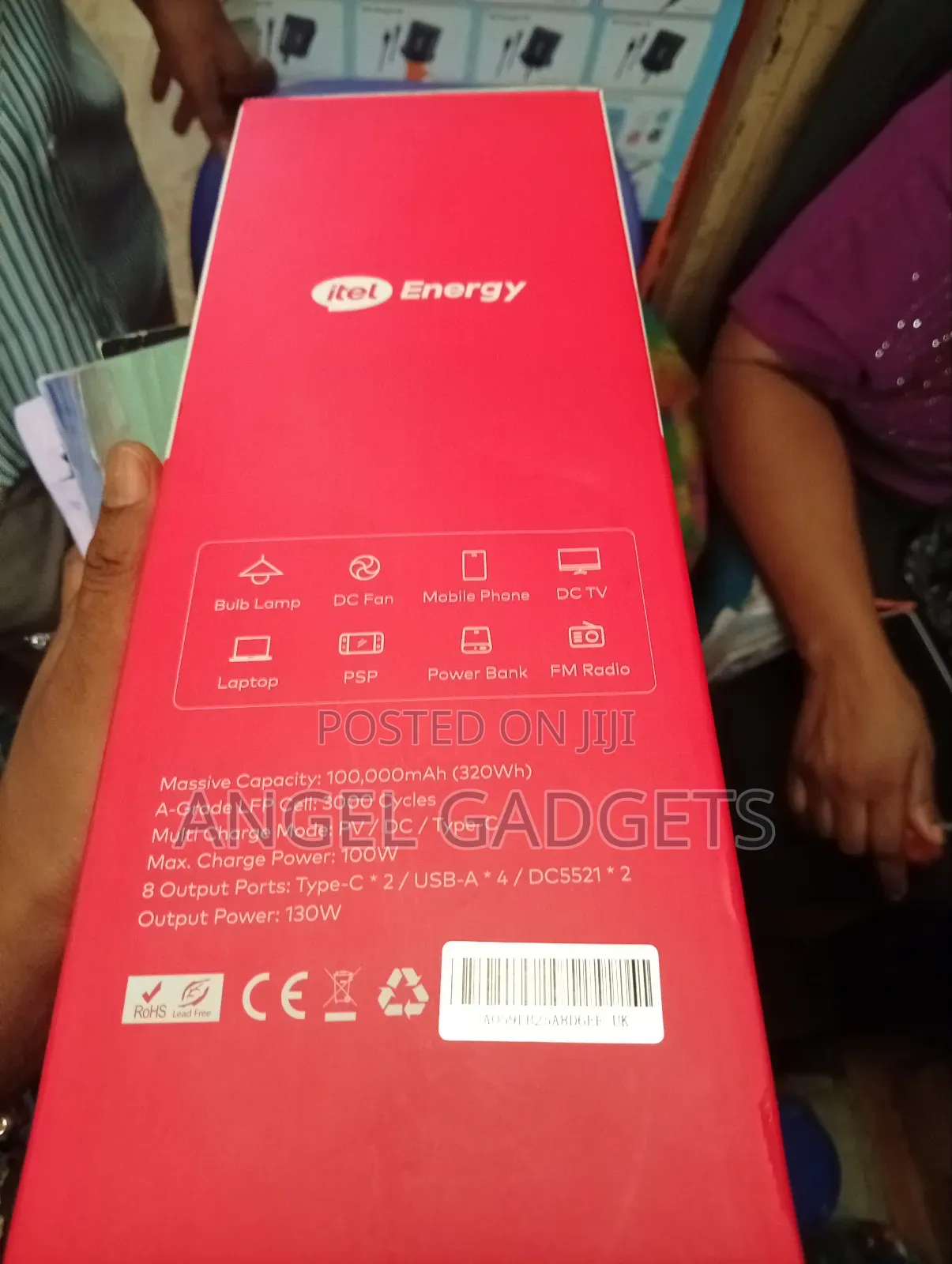 Itel Power Go,100,000mh