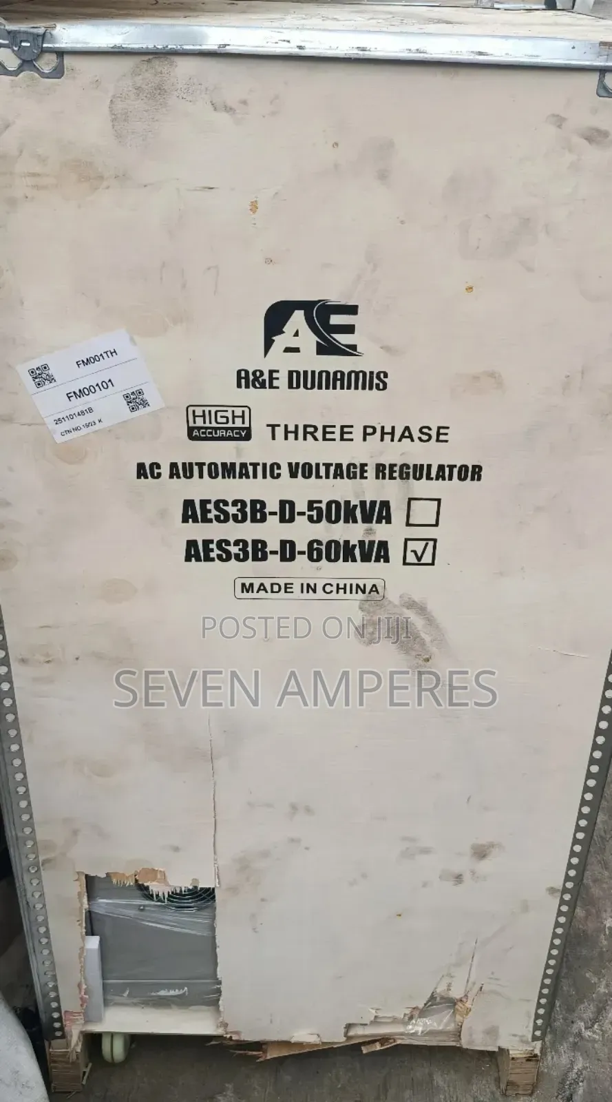 A E 60kva 3phase Stabilizer Servo Motor